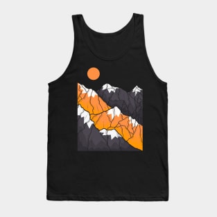 The grey and yellow hills Tank Top